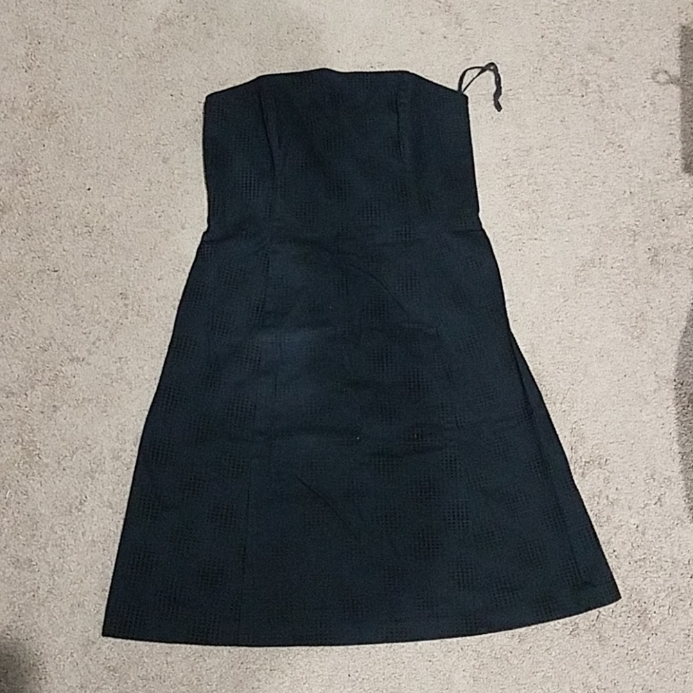 Robin Jordan Cute Black Strapless Dress